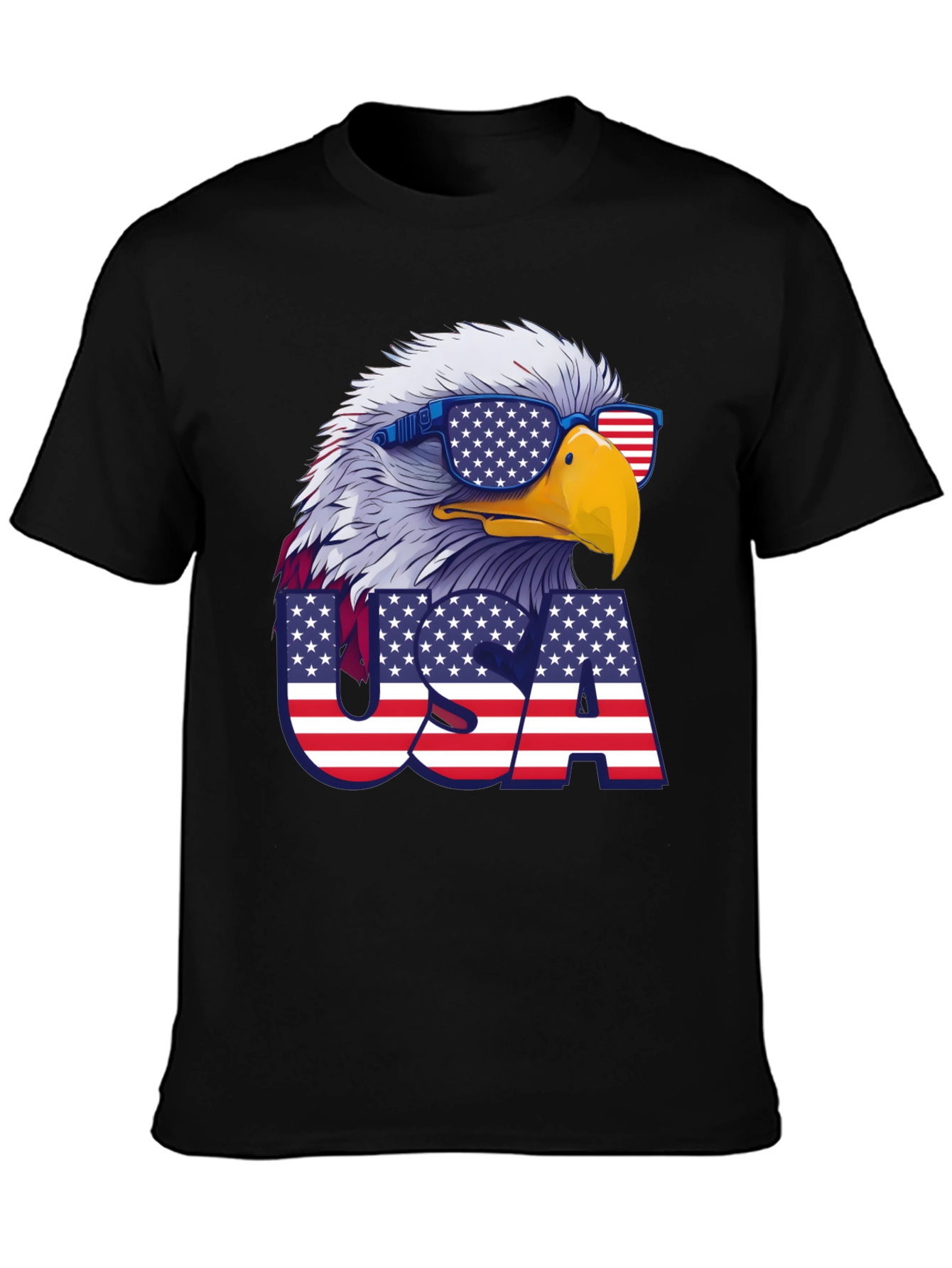 USA Eagle Graphic Tee - Patriotic T-Shirt