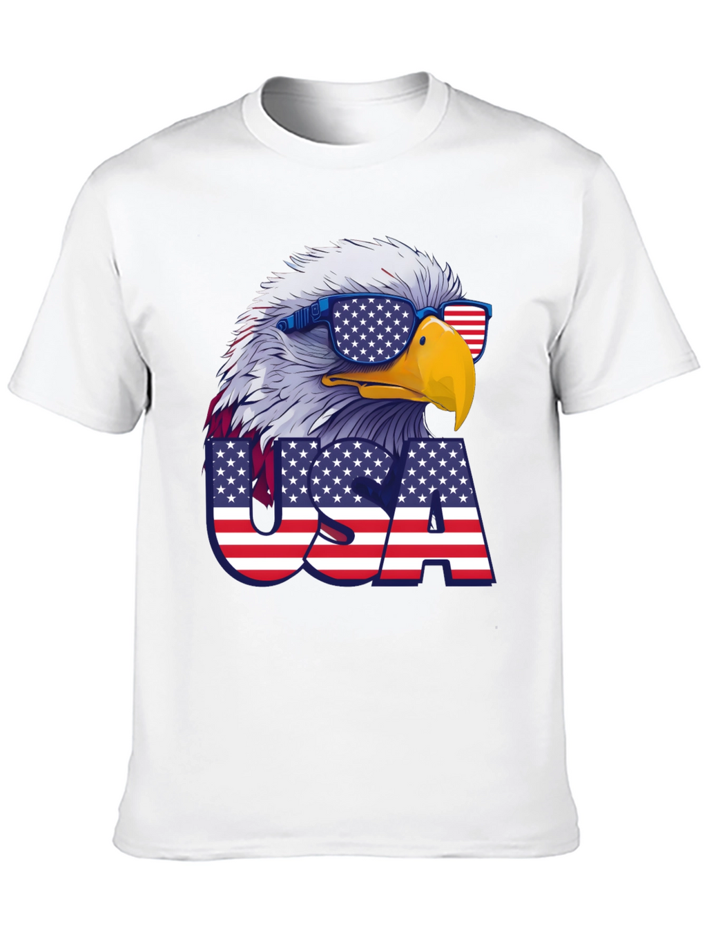 USA Eagle Graphic Tee - Patriotic T-Shirt