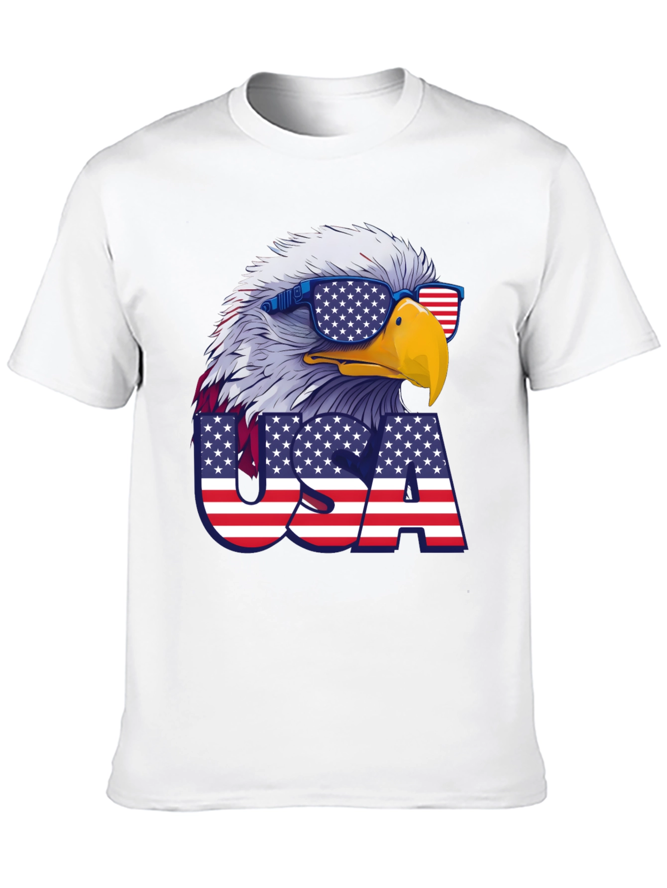 USA Eagle Graphic Tee - Patriotic T-Shirt