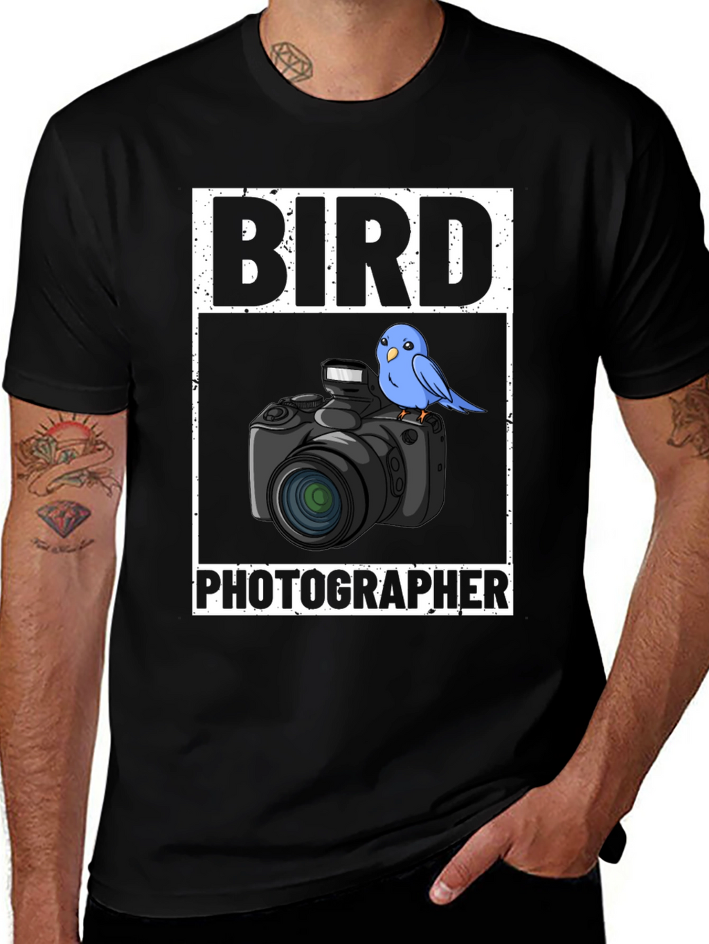 Bird Photographer T-Shirt - Nature Photography Tee
