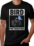 Bird Photographer T-Shirt - Nature Photography Tee