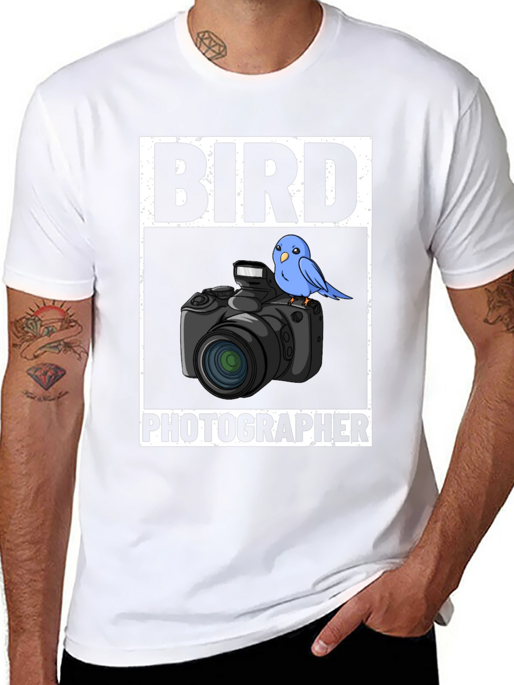 Bird Photographer T-Shirt - Nature Photography Tee