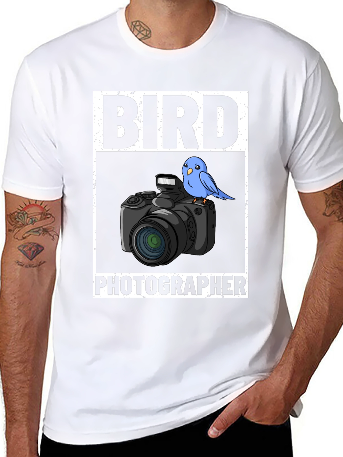 Bird Photographer T-Shirt - Nature Photography Tee