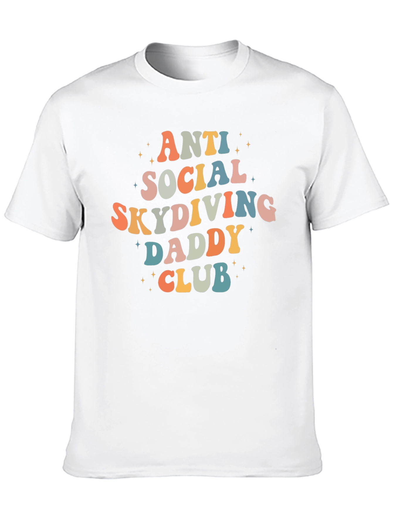 Anti Social Skydiving Daddy Club Graphic Tee