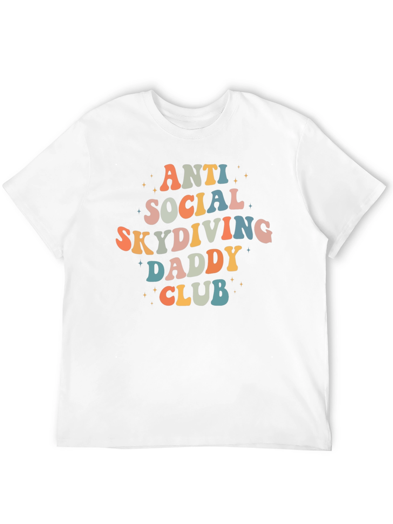 Anti Social Skydiving Daddy Club Graphic Tee