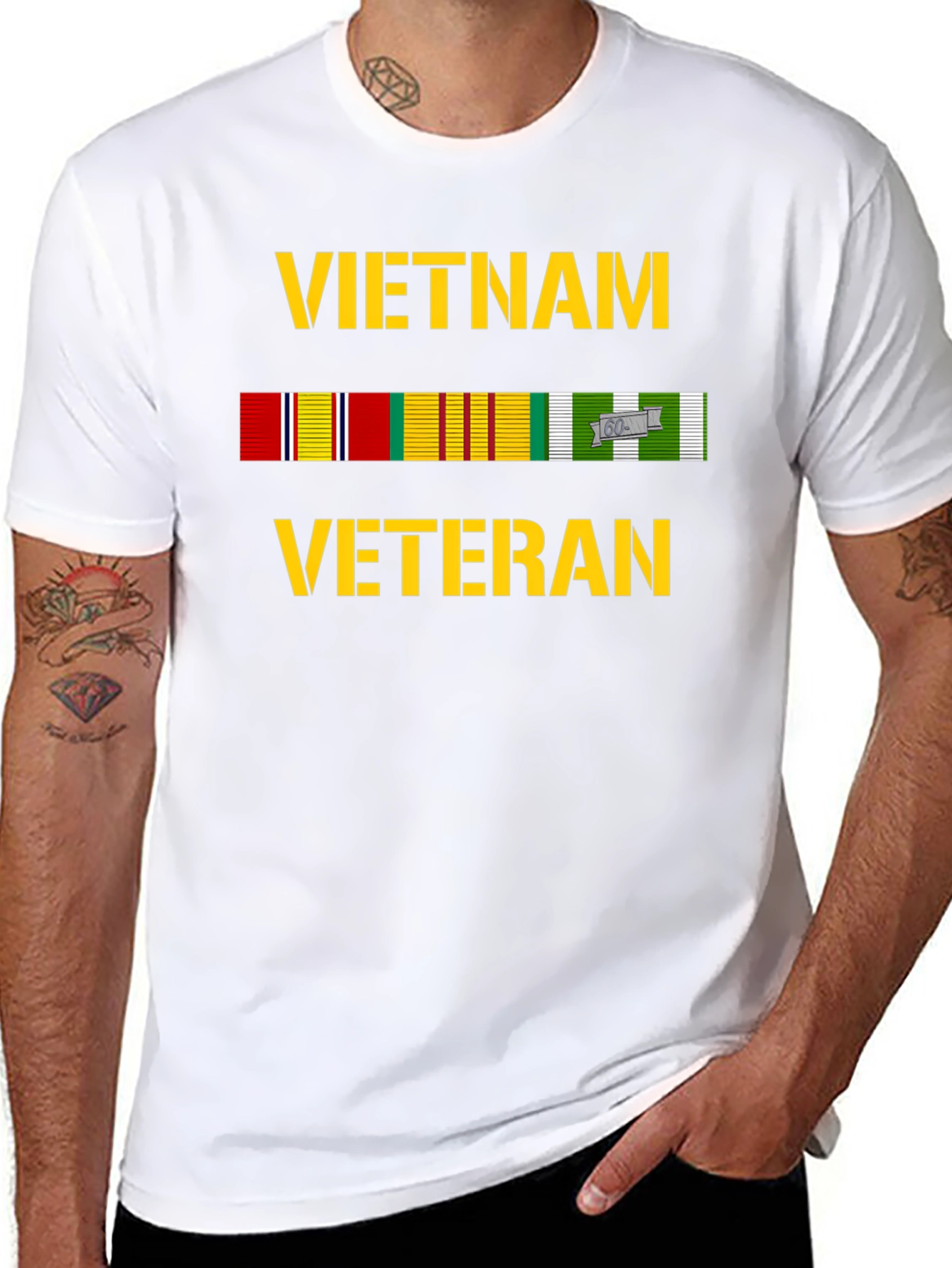 Vietnam Veteran Black T-Shirt
