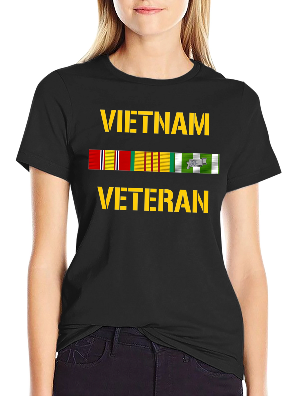 Vietnam Veteran Black T-Shirt