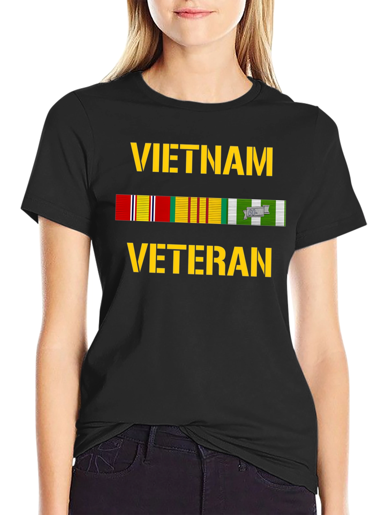 Vietnam Veteran Black T-Shirt
