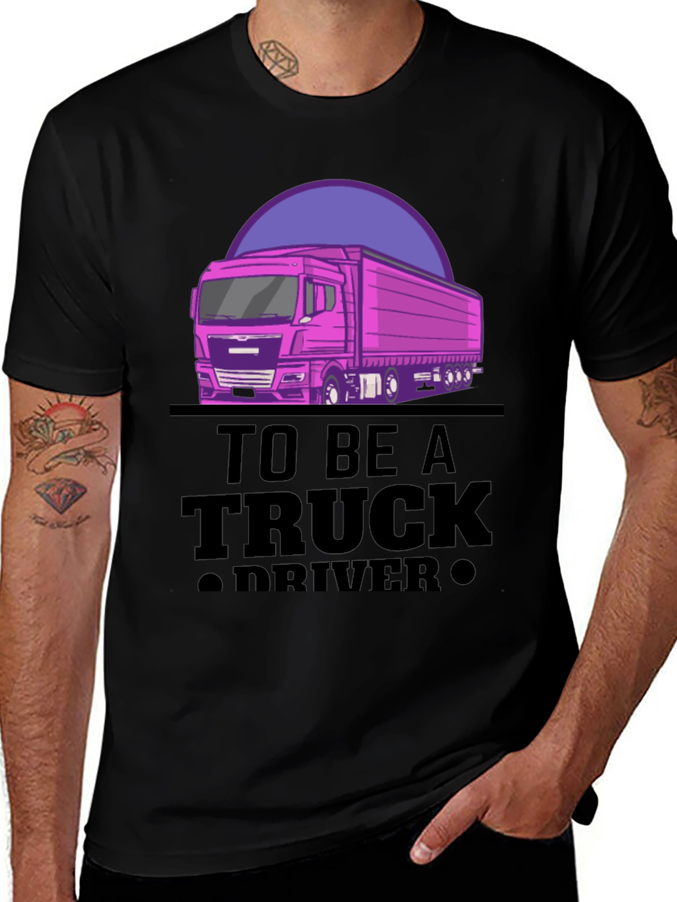 Truck Driver T-Shirt - Stylish Graphic Tee