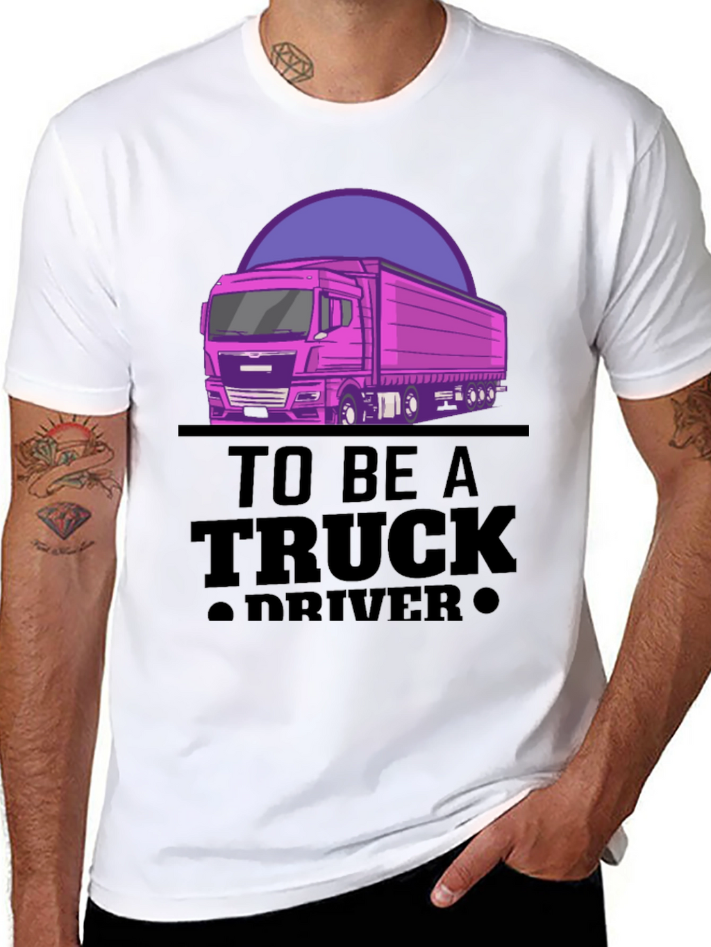Truck Driver T-Shirt - Stylish Graphic Tee