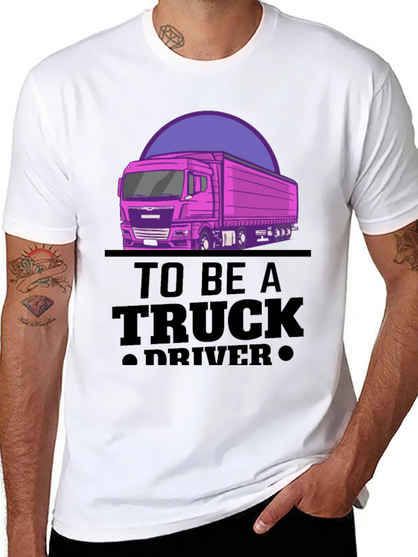 Truck Driver T-Shirt - Stylish Graphic Tee