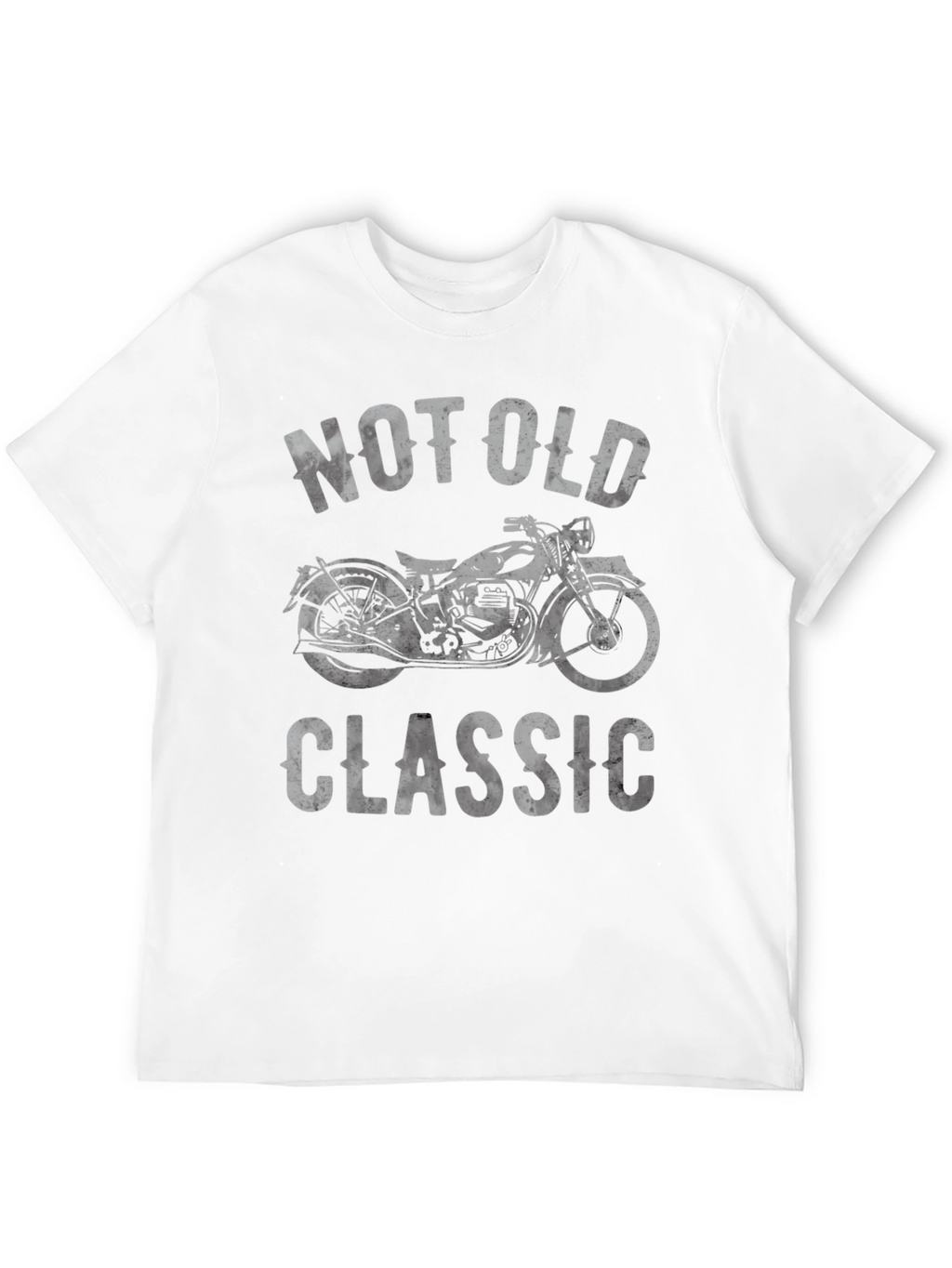Not Old Classic Motorcycle Graphic T-Shirt
