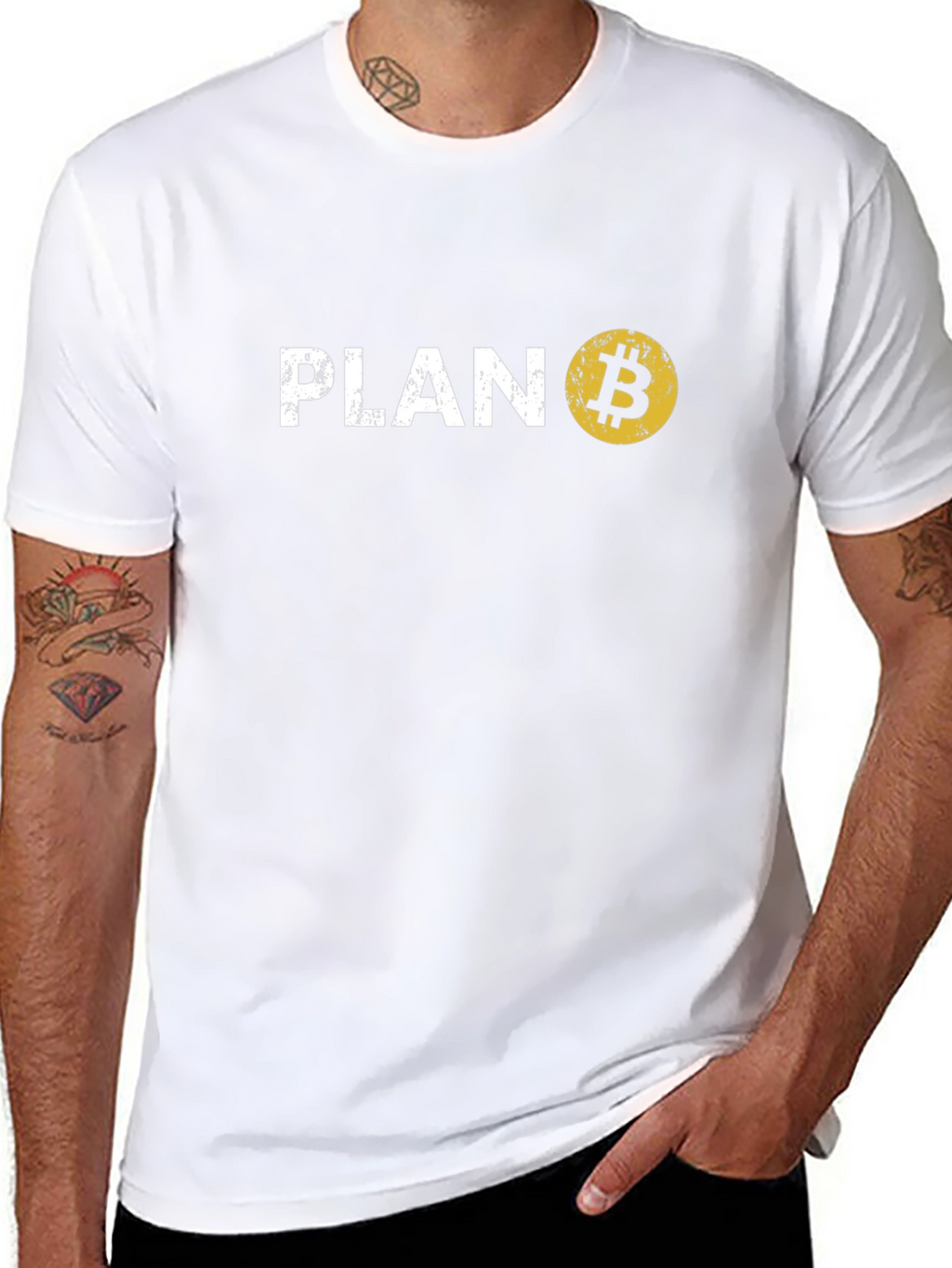 Plan B Bitcoin Black T-Shirt