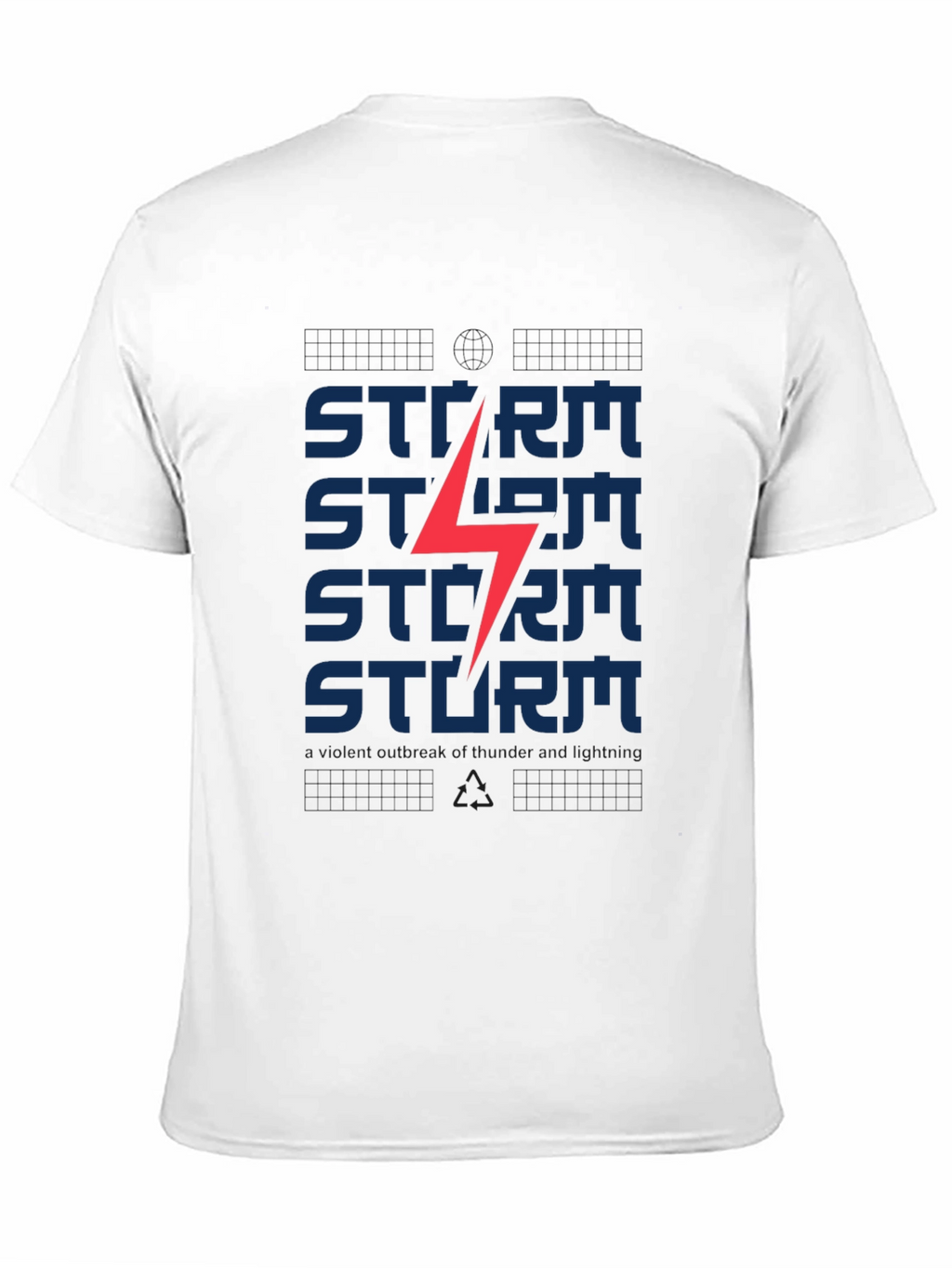 Storm Graphic T-Shirt - Modern Casual Tee