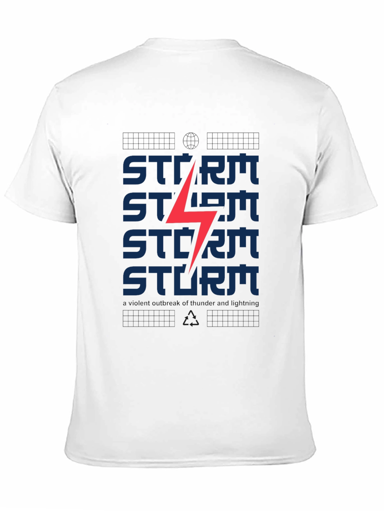 Storm Graphic T-Shirt - Modern Casual Tee
