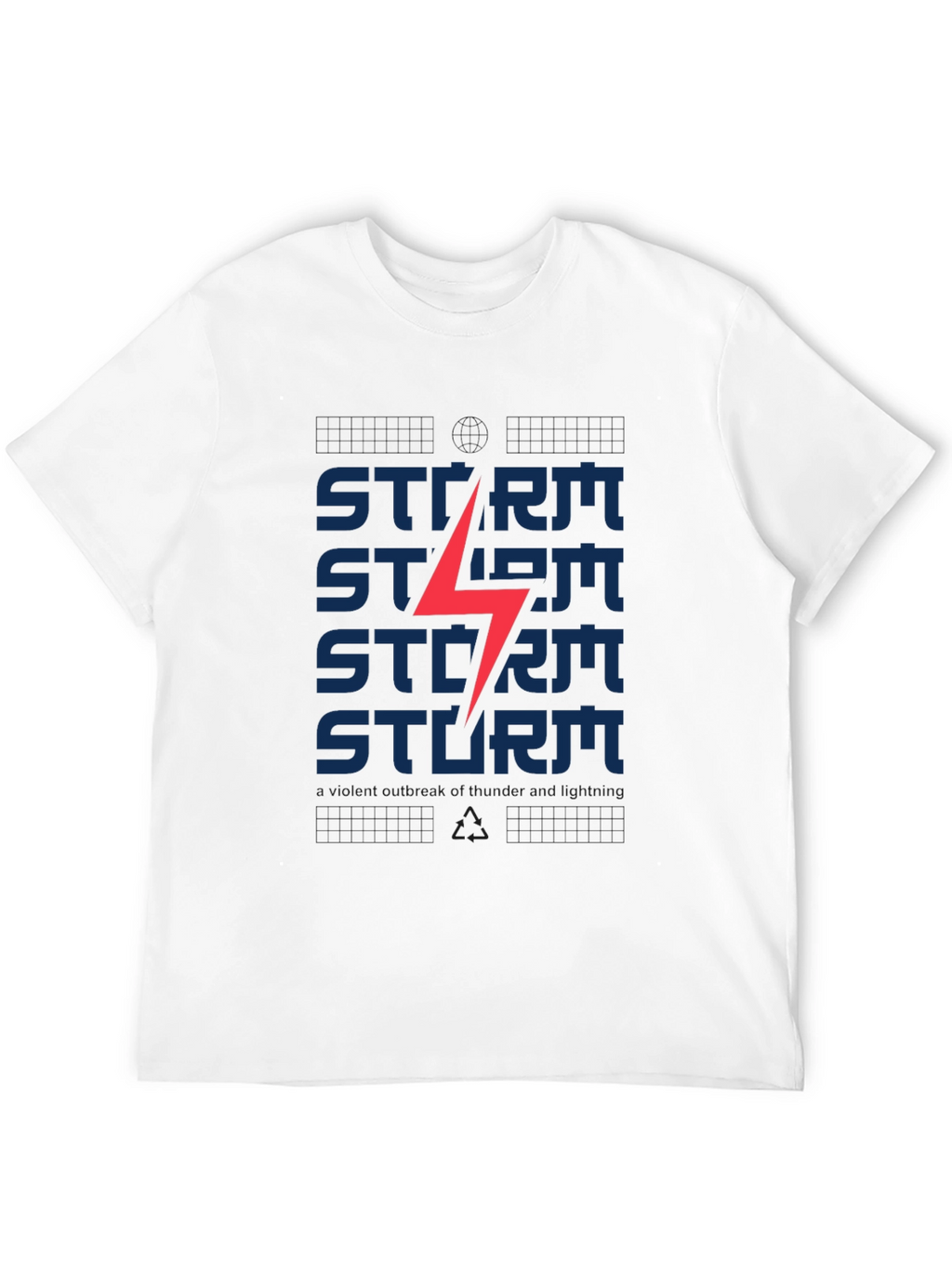 Storm Graphic T-Shirt - Modern Casual Tee