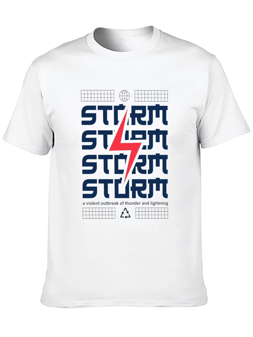 Storm Graphic T-Shirt - Modern Casual Tee