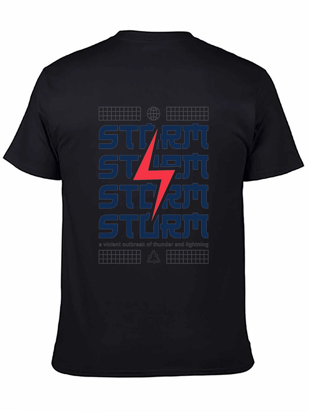 Storm Graphic T-Shirt - Modern Casual Tee