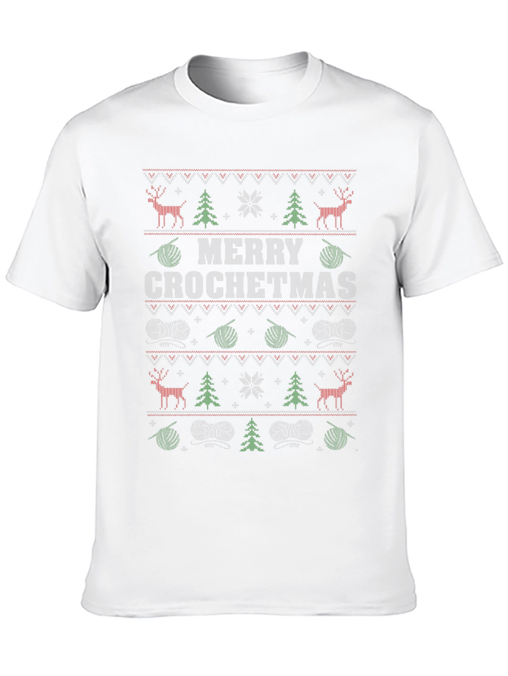 Merry Crochetmas Ugly Christmas Sweater T-Shirt