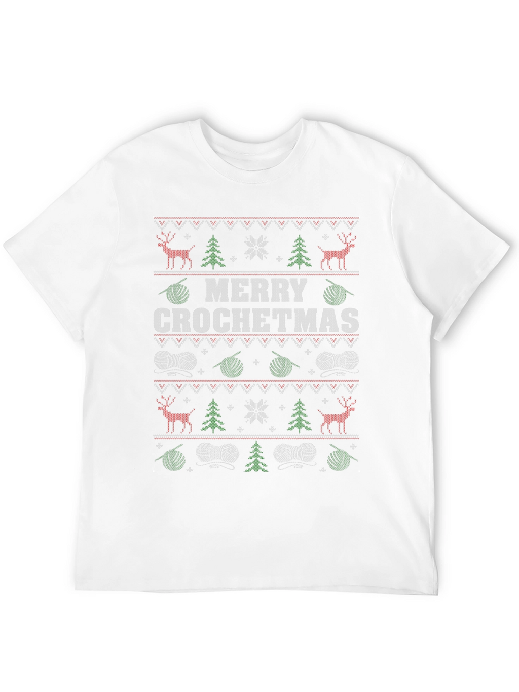 Merry Crochetmas Ugly Christmas Sweater T-Shirt