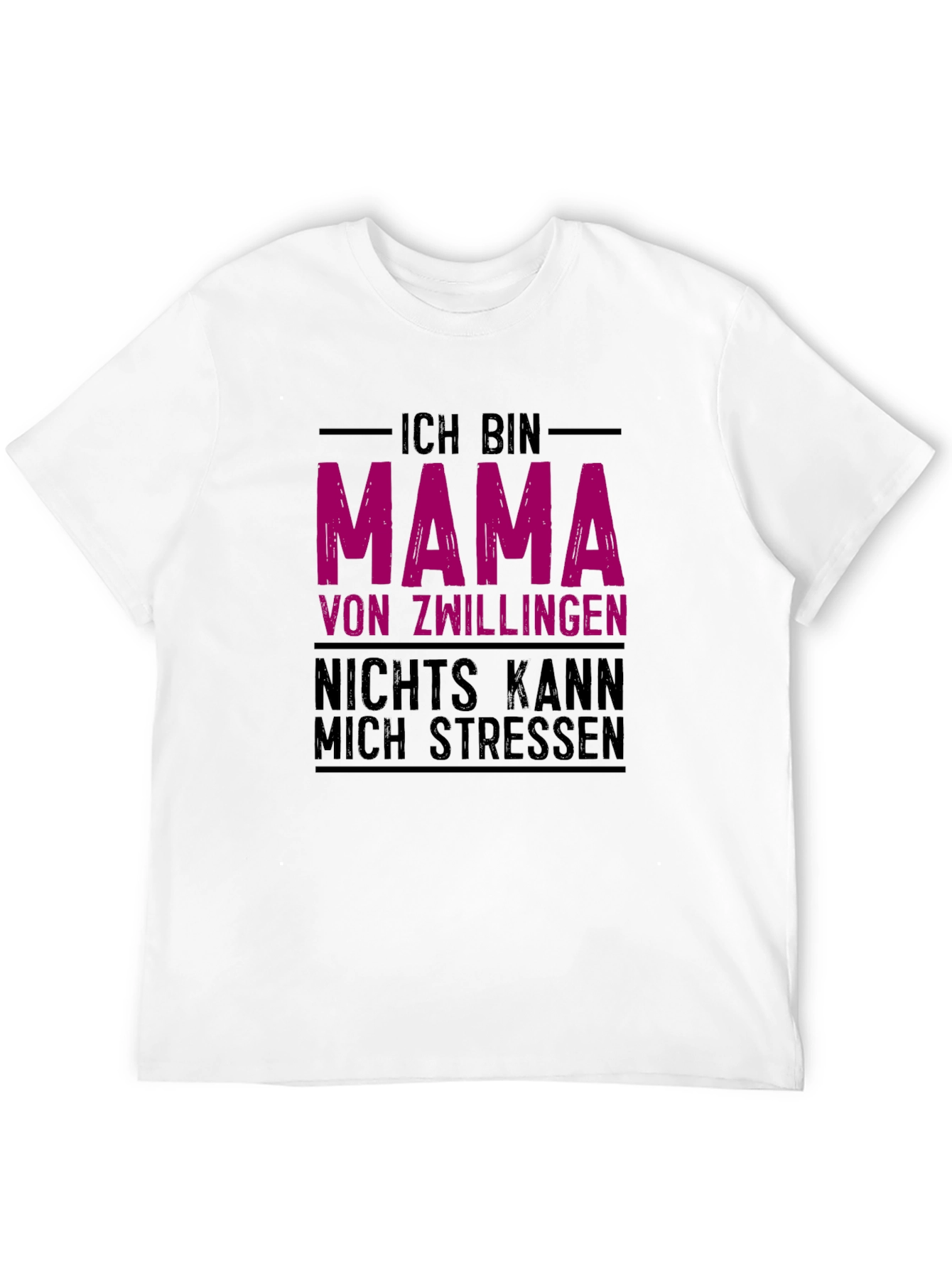Ich Bin Mama Von Zwillingen T-Shirt