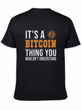 Bitcoin Thing T-Shirt - Crypto Enthusiast Tee