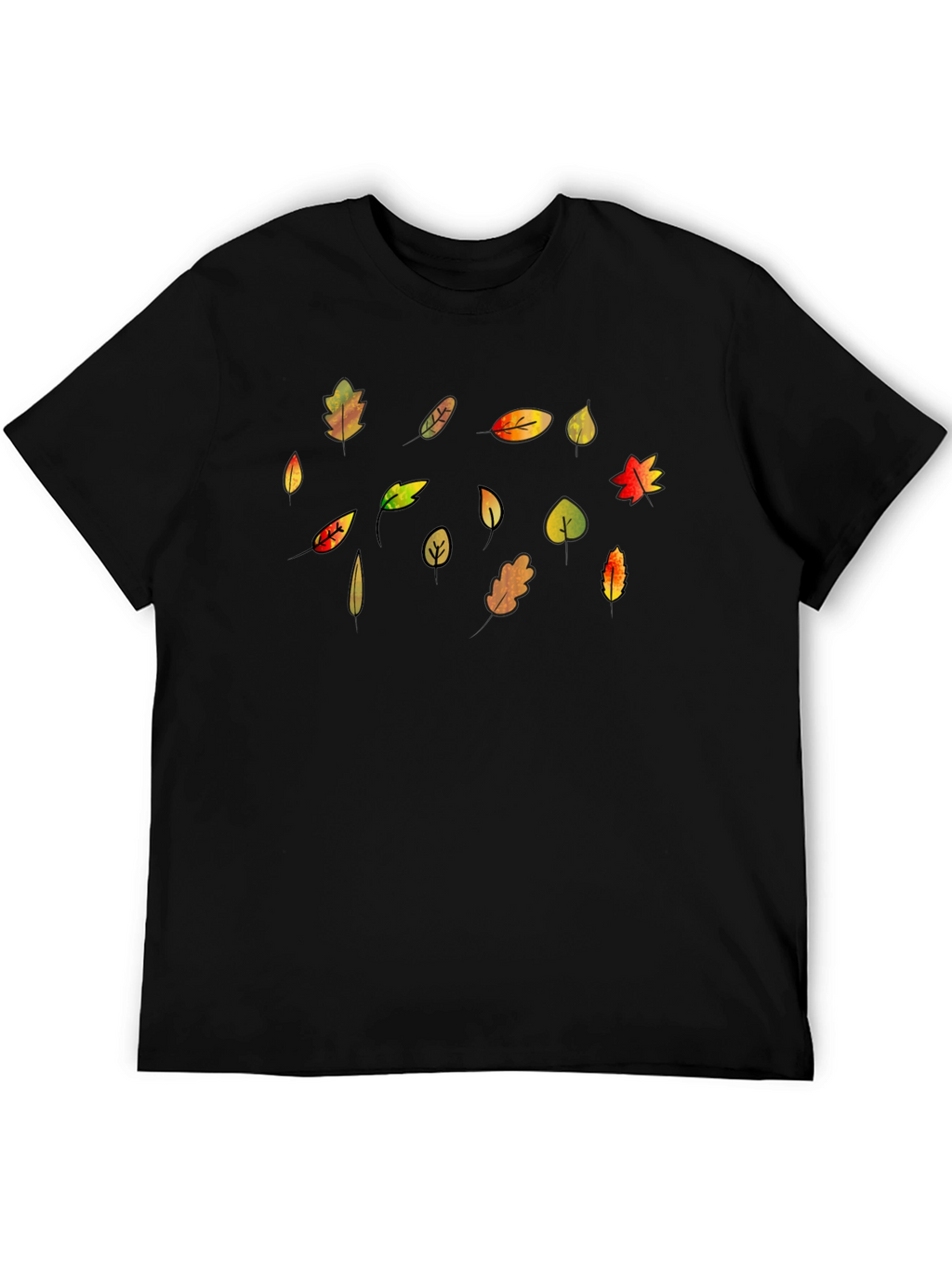Fall Leaves T-Shirt - Autumn Design
