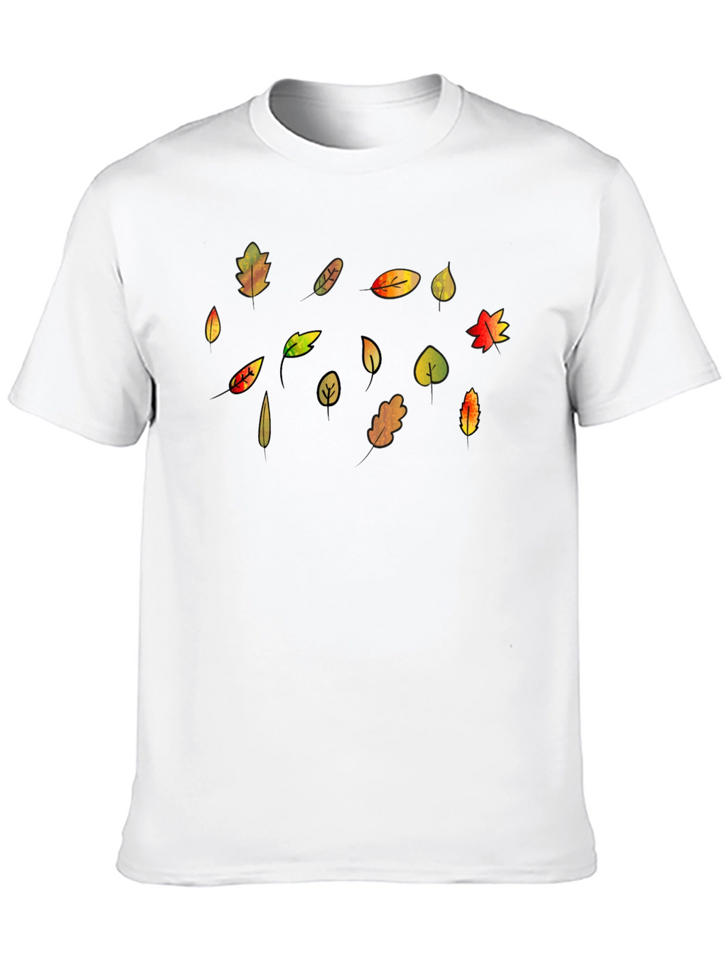 Fall Leaves T-Shirt - Autumn Design
