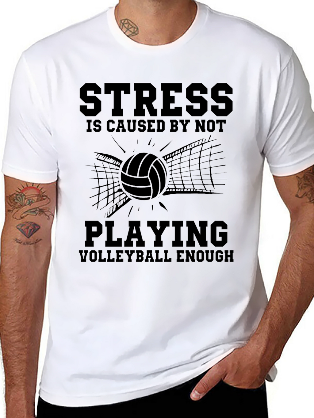Volleyball Stress Relief T-Shirt
