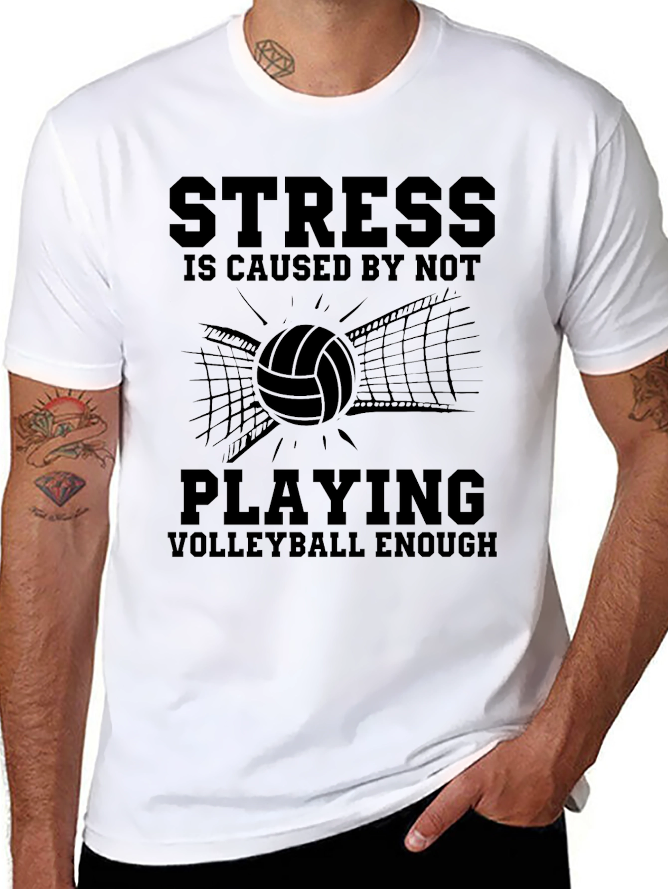 Volleyball Stress Relief T-Shirt