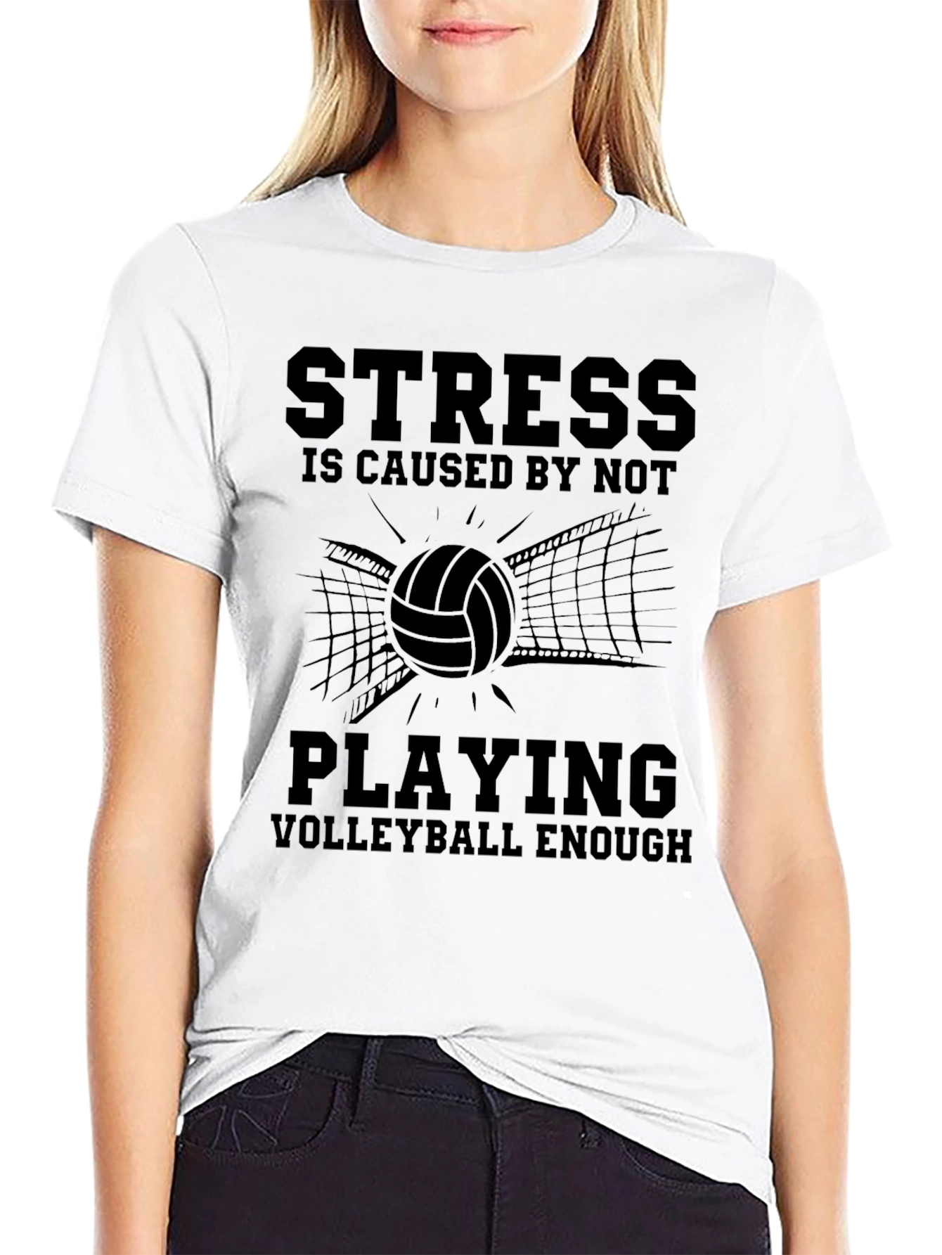 Volleyball Stress Relief T-Shirt