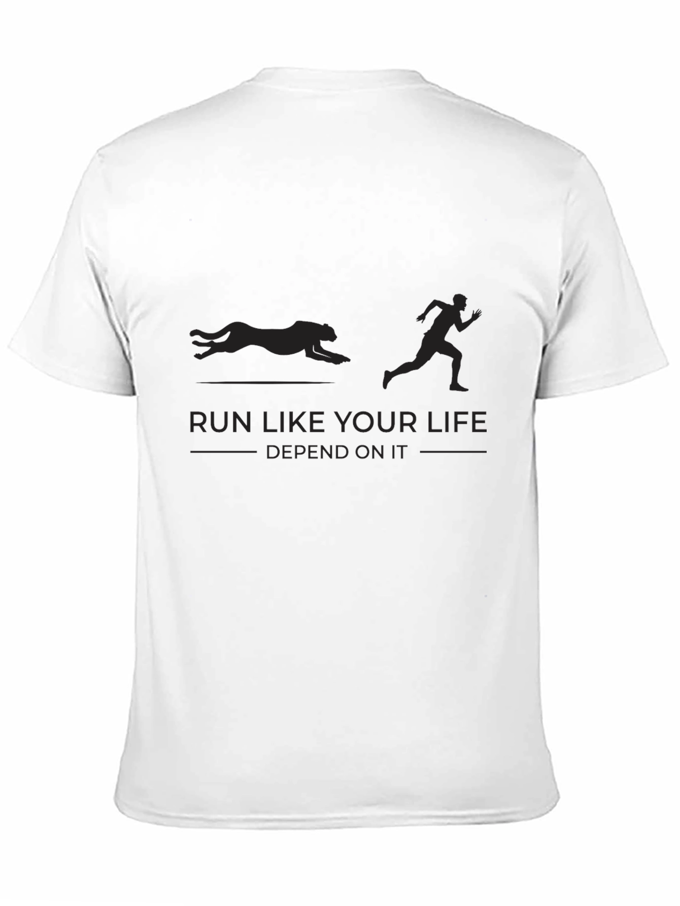 Run Like Your Life Depends On It T-Shirt