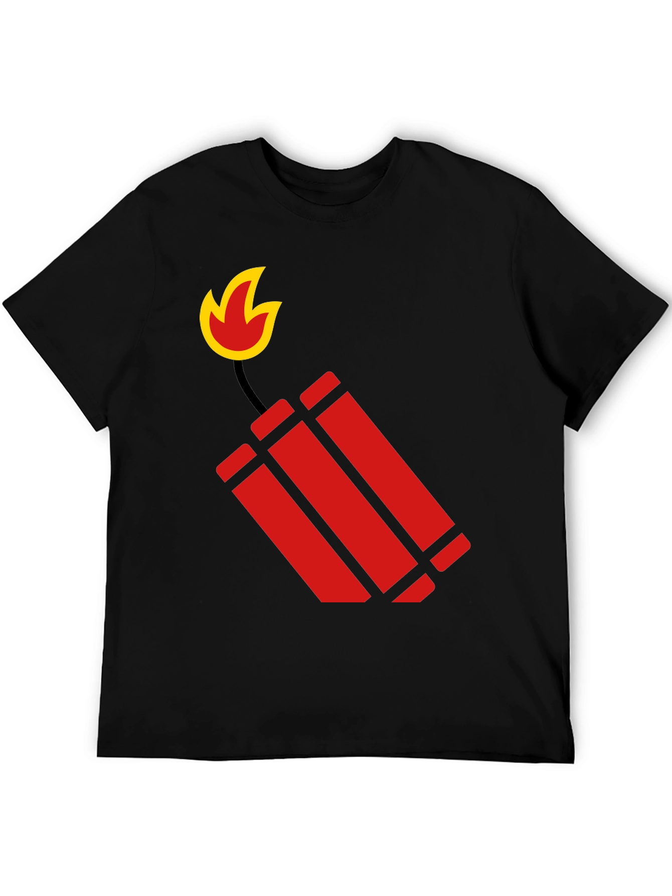 Dynamite Graphic Black T-Shirt