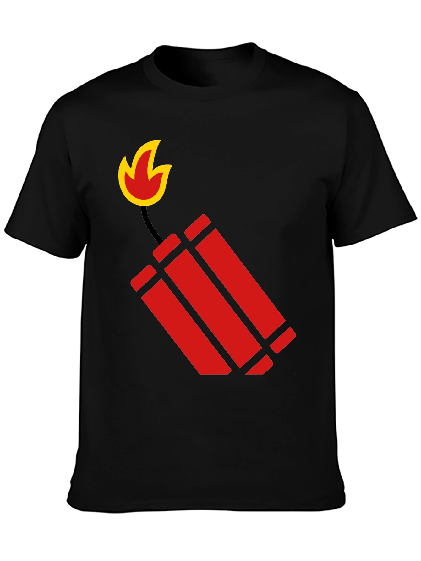 Dynamite Graphic Black T-Shirt