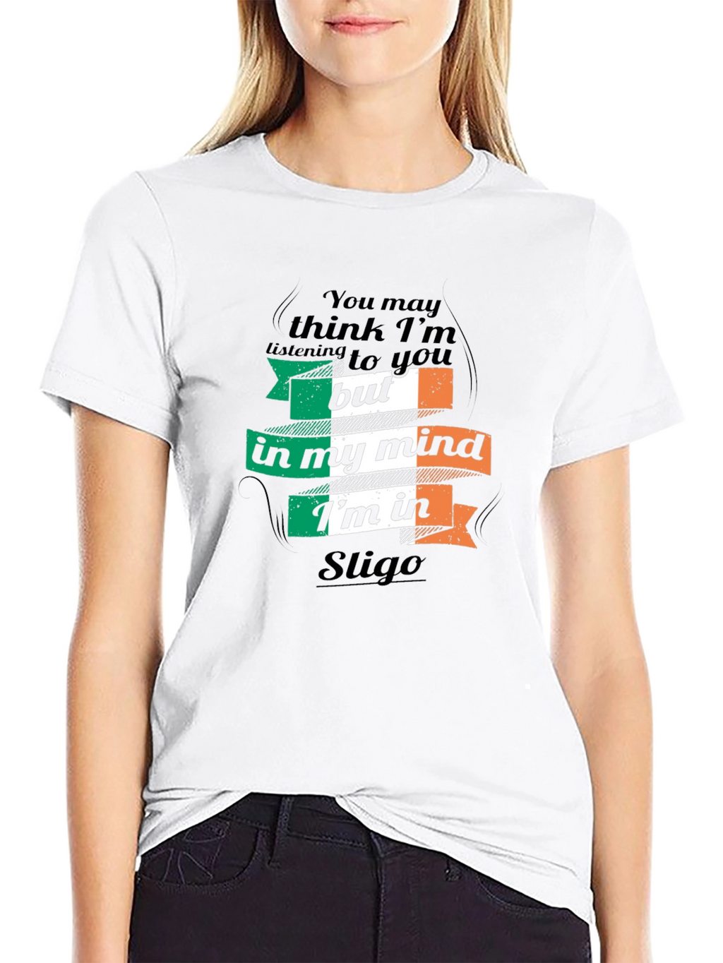Funny Sligo Ireland Irish Flag T-Shirt