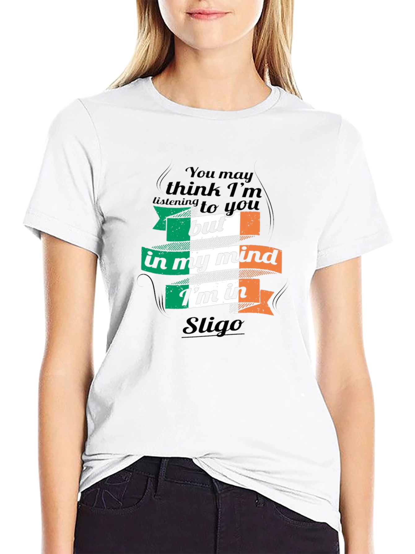 Funny Sligo Ireland Irish Flag T-Shirt