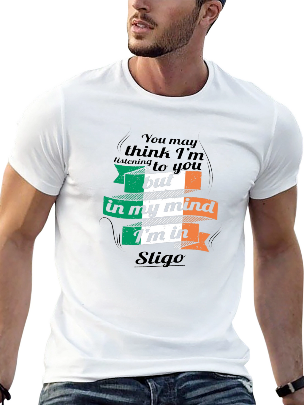 Funny Sligo Ireland Irish Flag T-Shirt