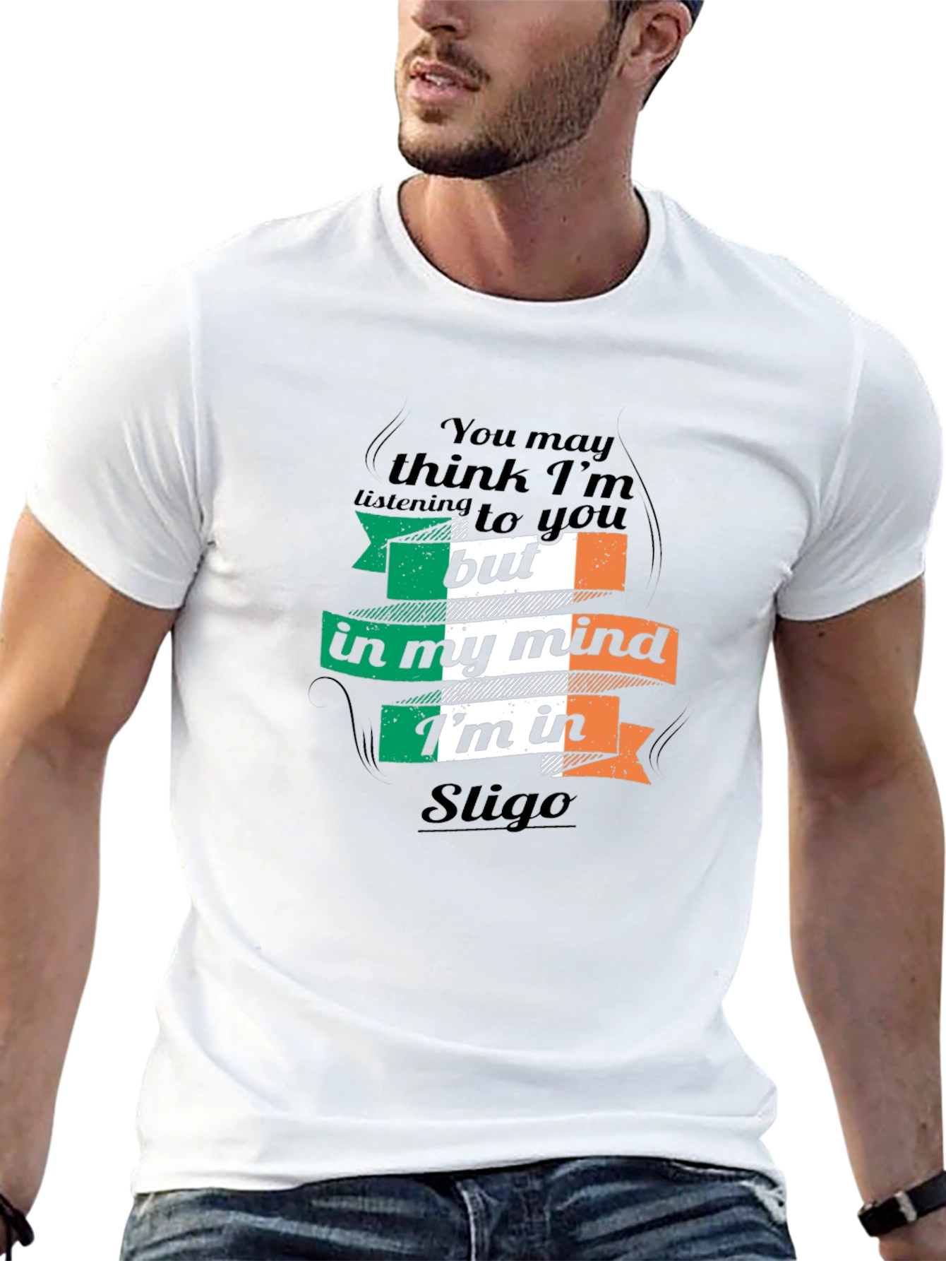 Funny Sligo Ireland Irish Flag T-Shirt