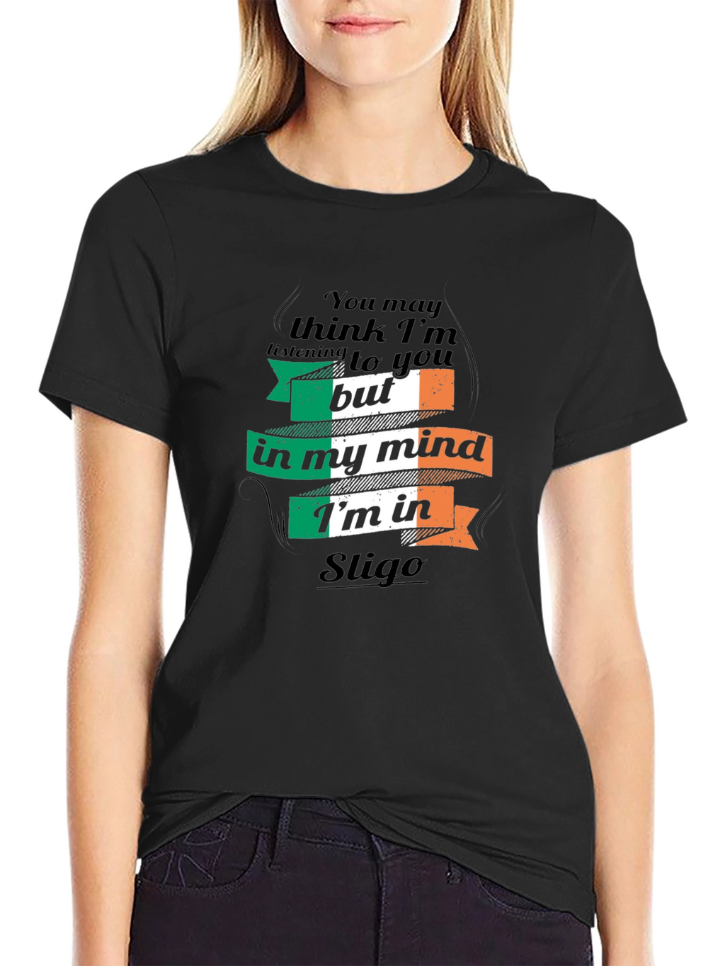Funny Sligo Ireland Irish Flag T-Shirt