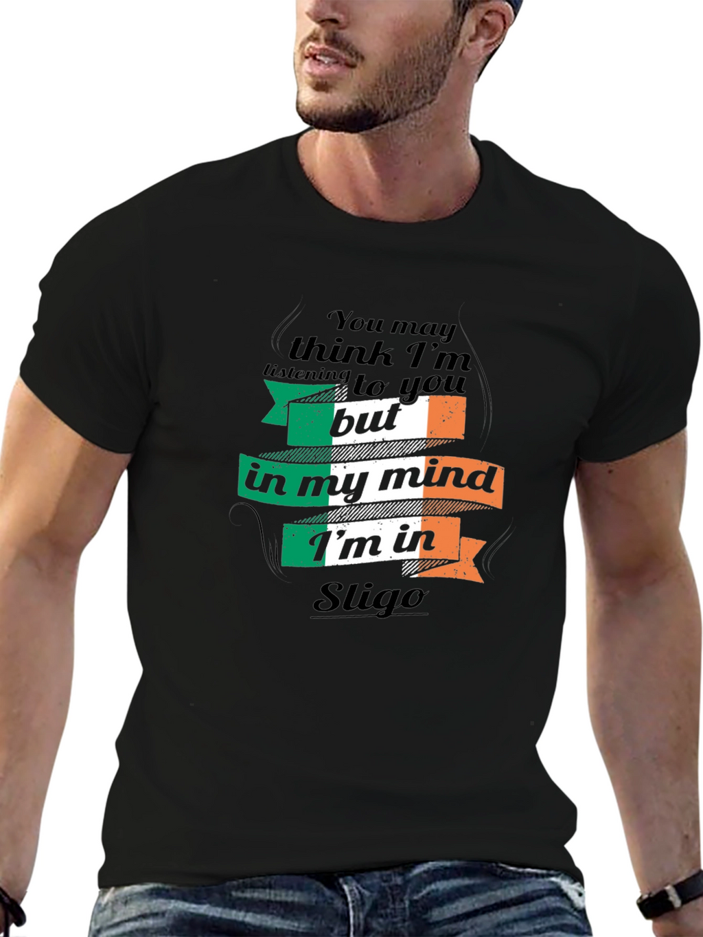 Funny Sligo Ireland Irish Flag T-Shirt