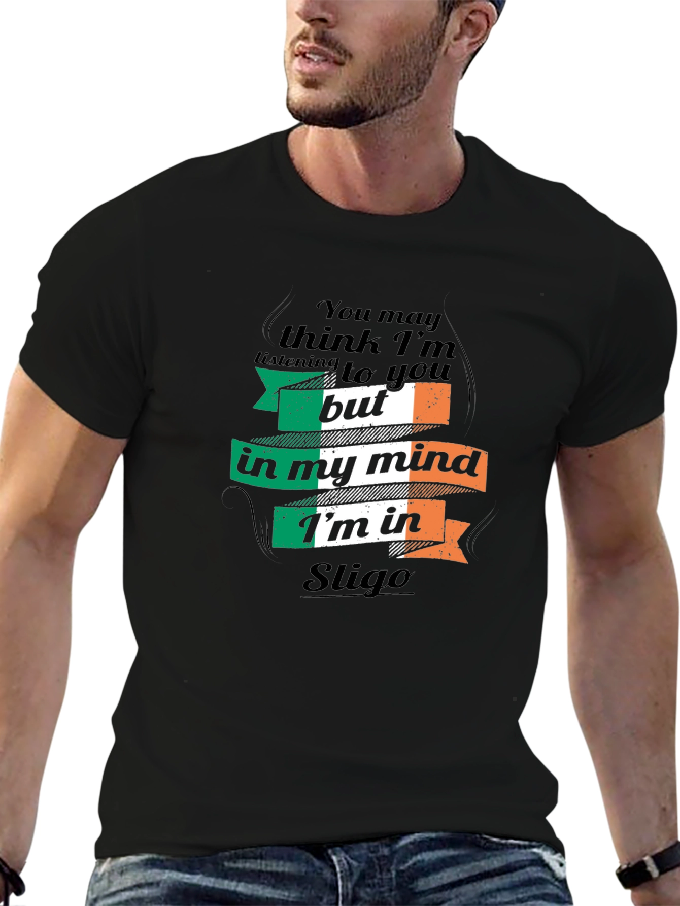 Funny Sligo Ireland Irish Flag T-Shirt