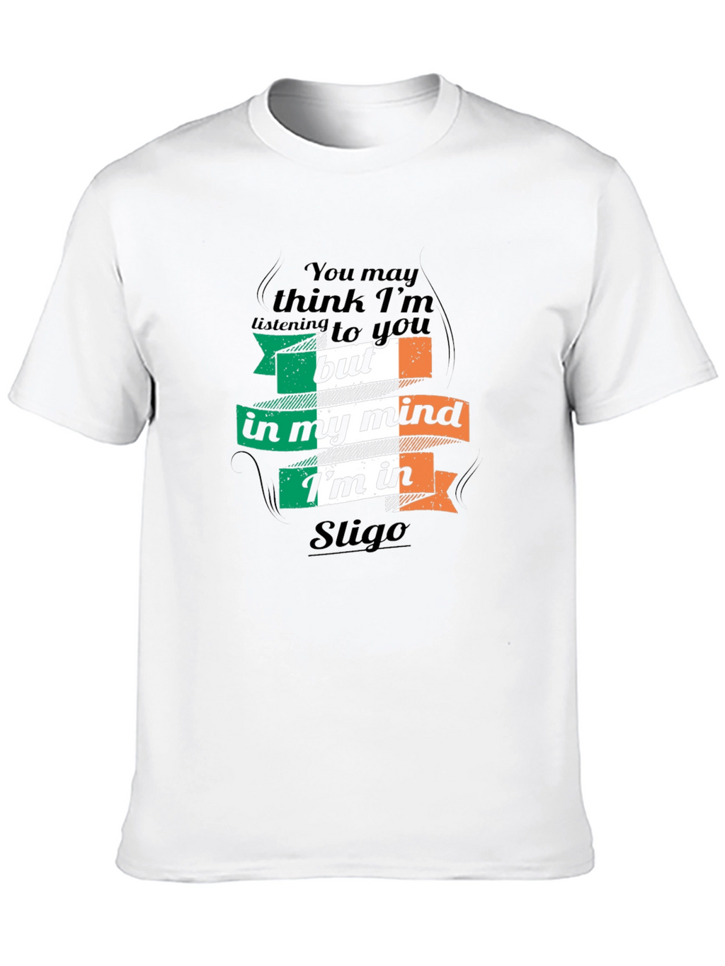 Funny Sligo Ireland Irish Flag T-Shirt
