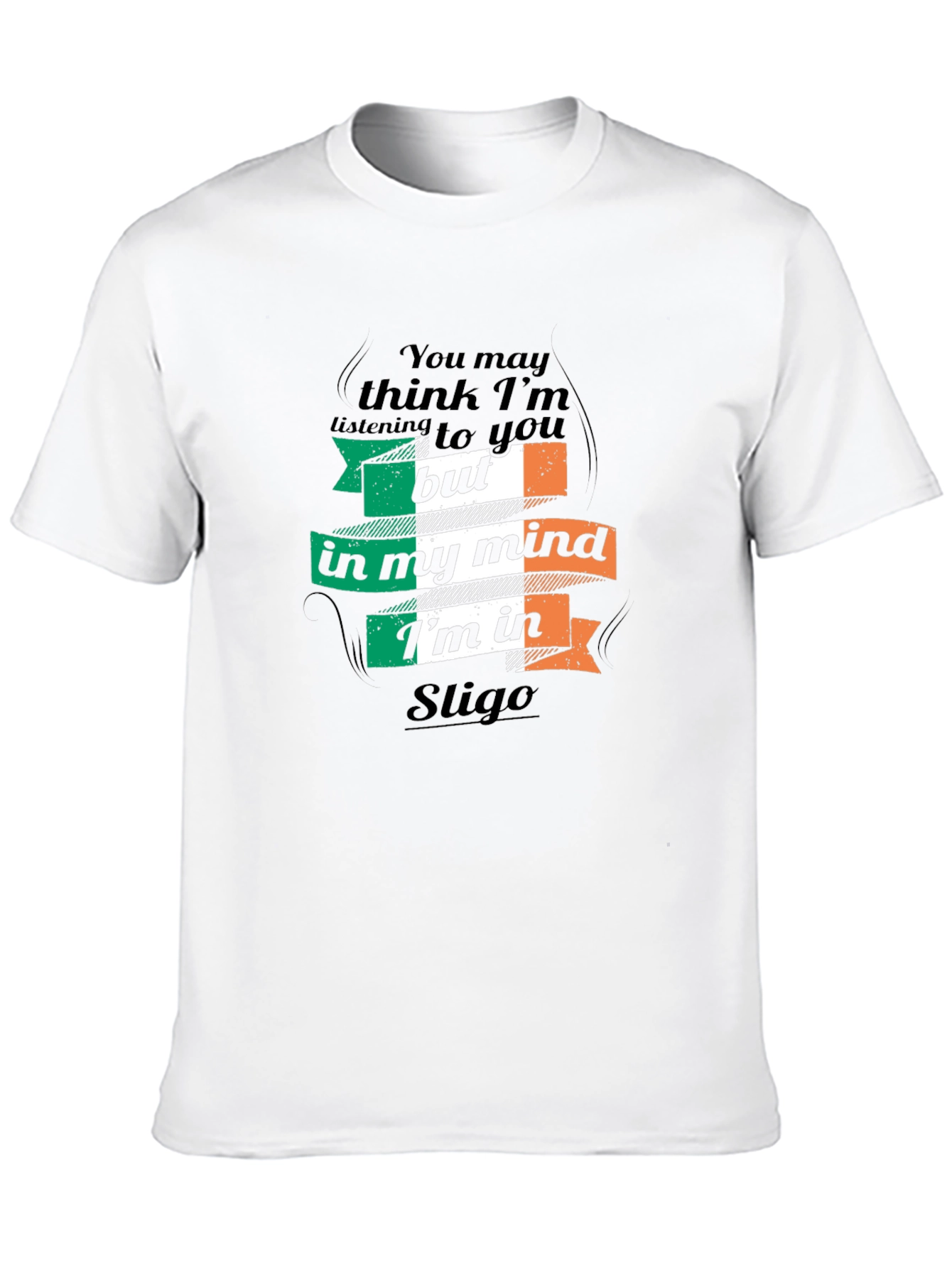 Funny Sligo Ireland Irish Flag T-Shirt