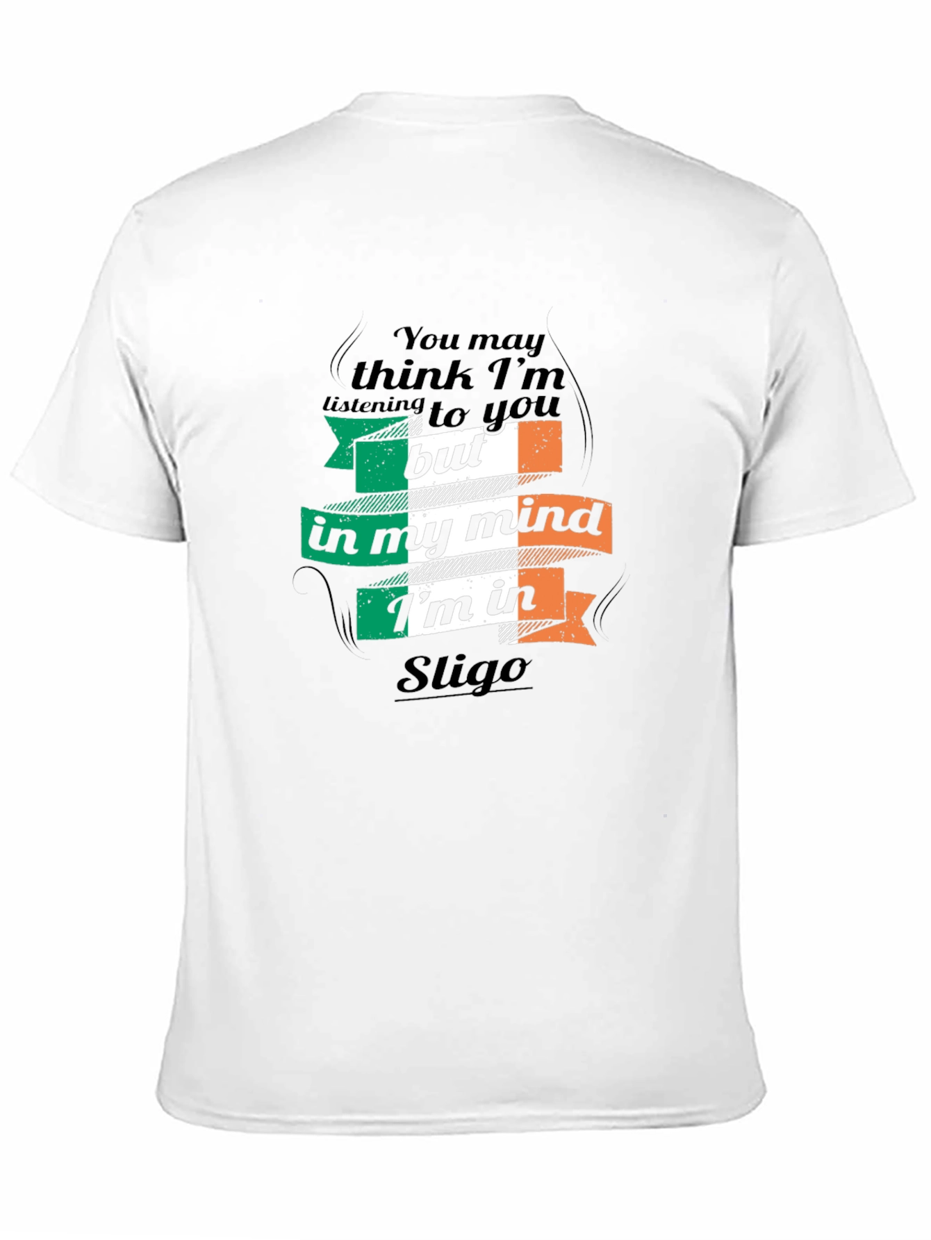 Funny Sligo Ireland Irish Flag T-Shirt