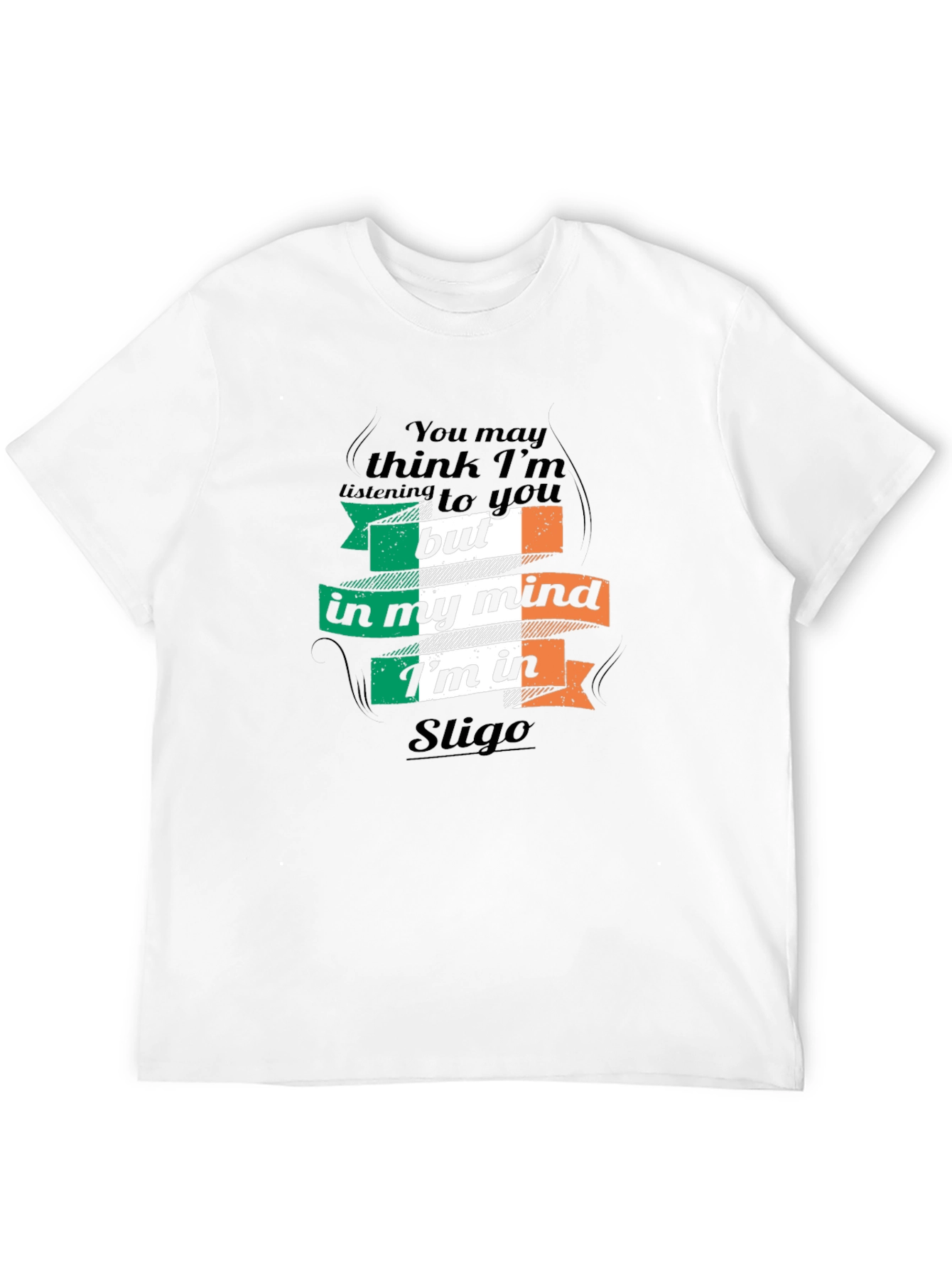 Funny Sligo Ireland Irish Flag T-Shirt