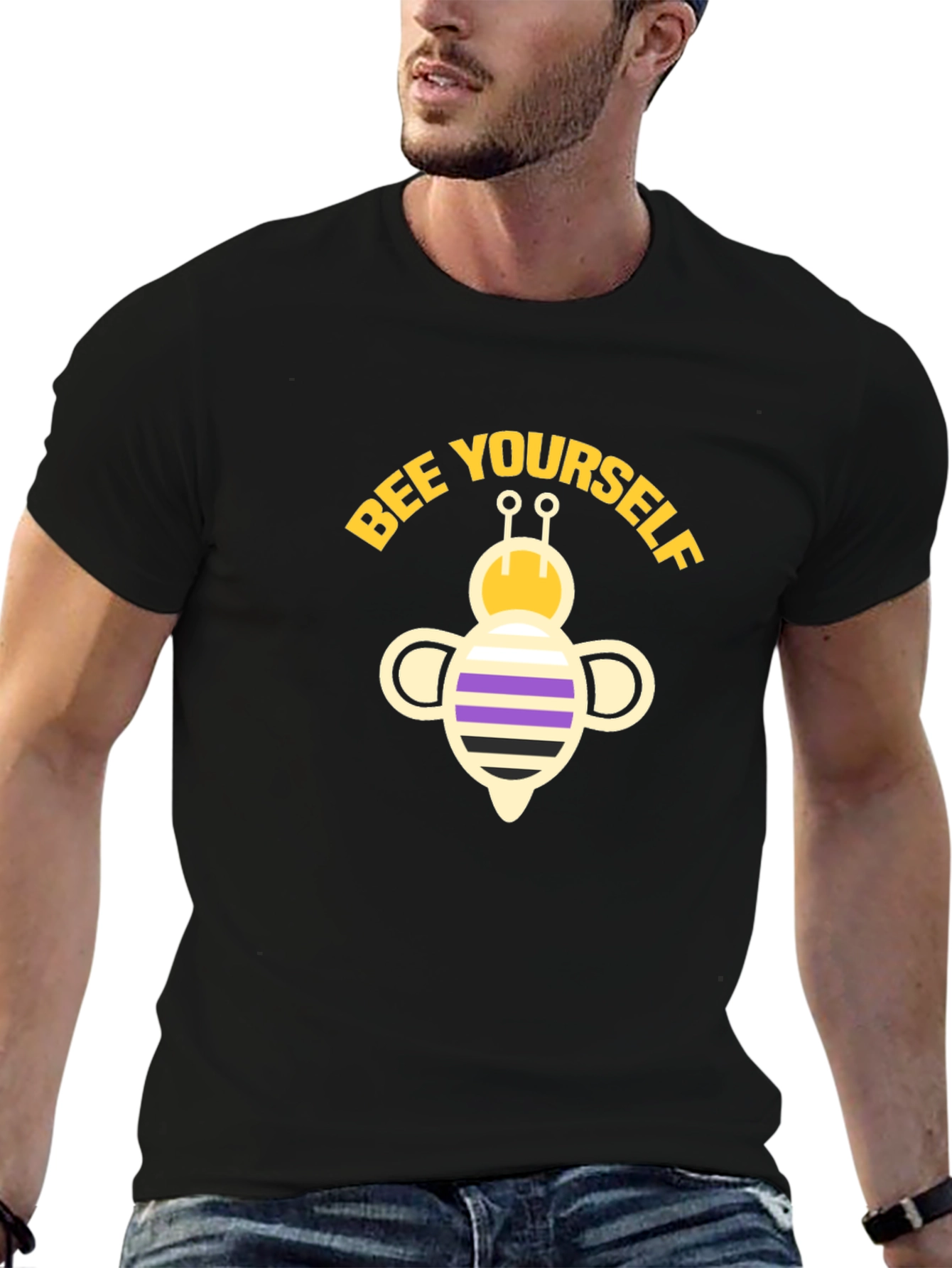 Bee Yourself T-Shirt - LGBTQ+ Pride Design