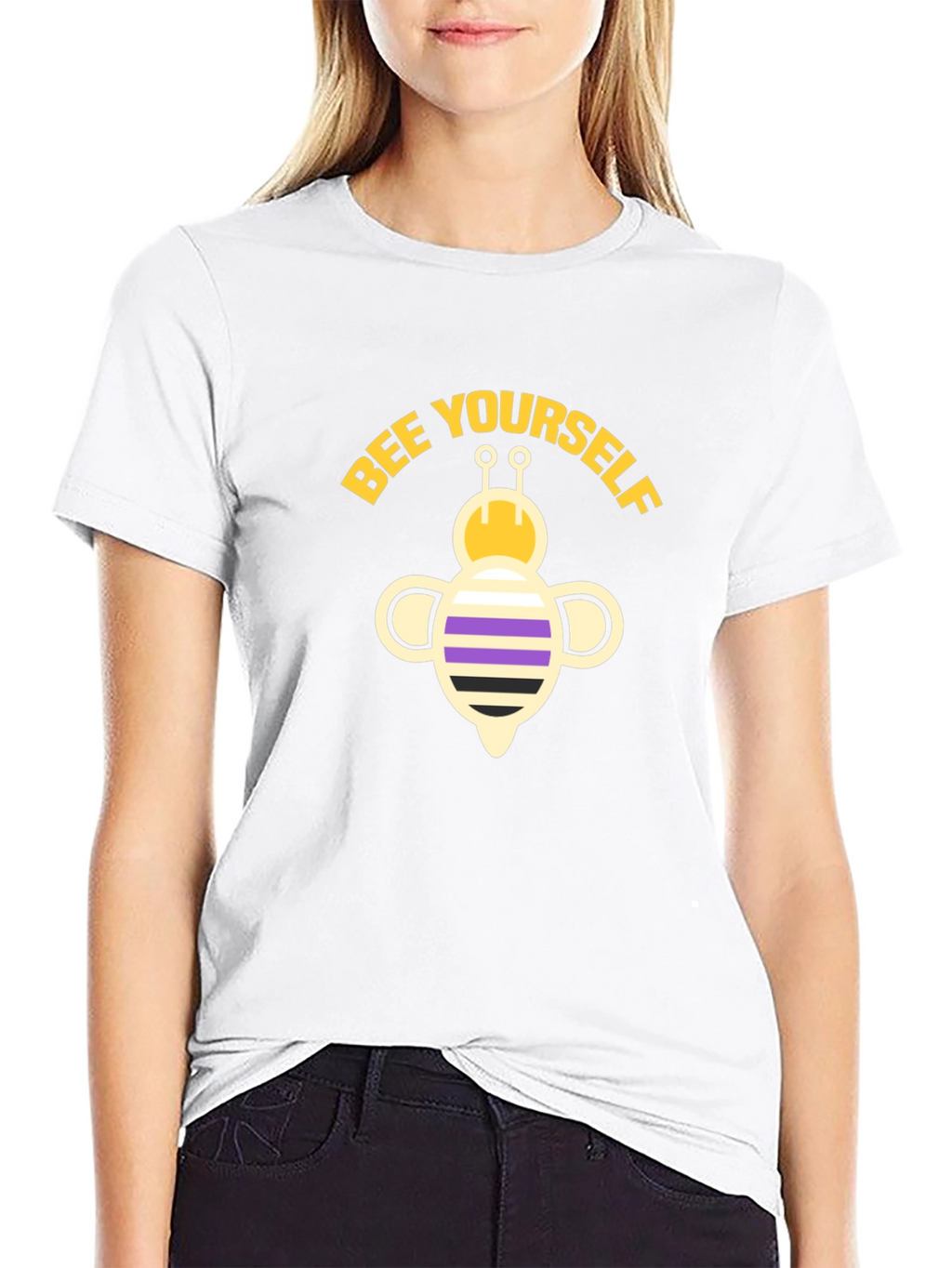 Bee Yourself T-Shirt - LGBTQ+ Pride Design