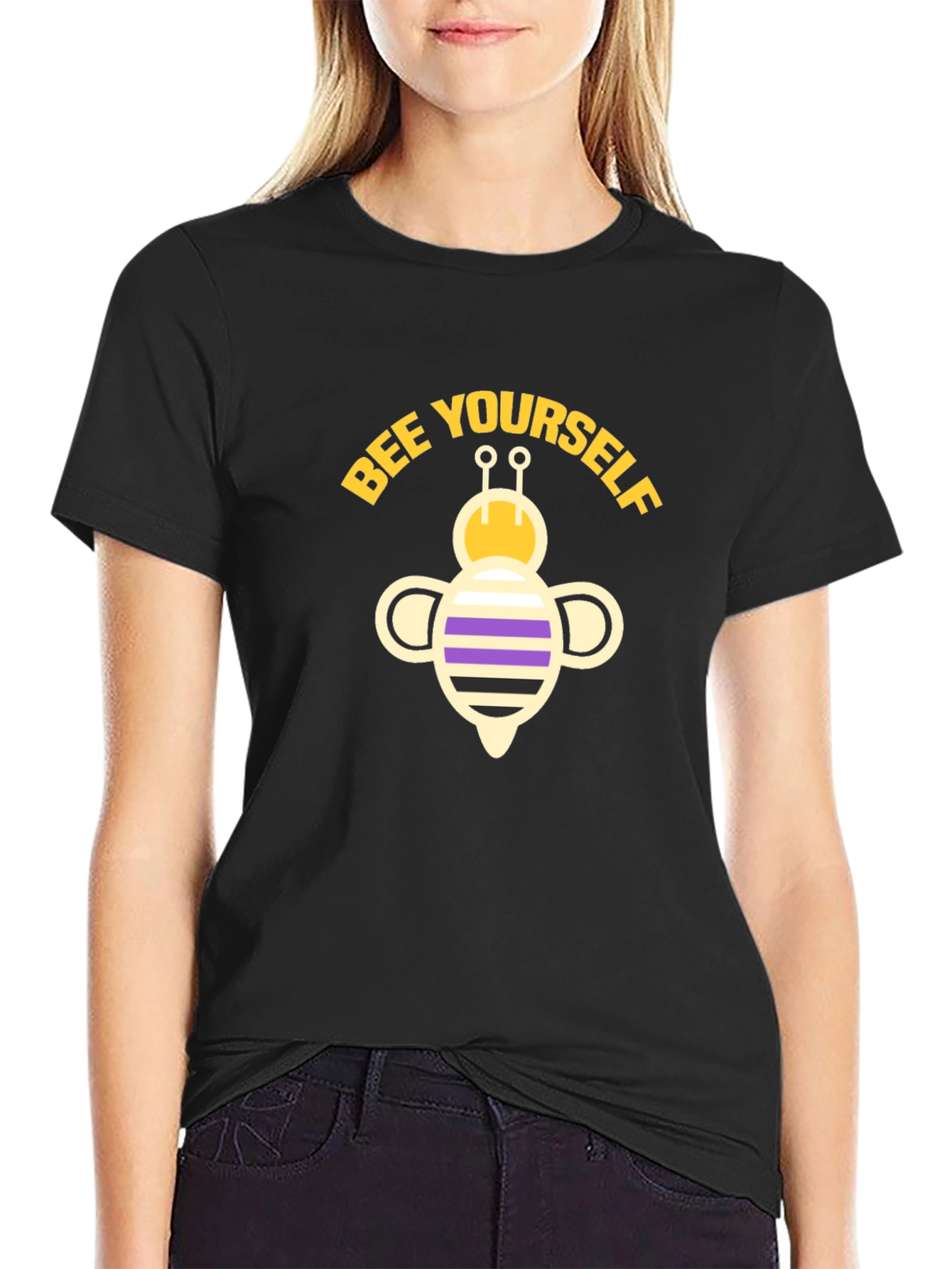Bee Yourself T-Shirt - LGBTQ+ Pride Design