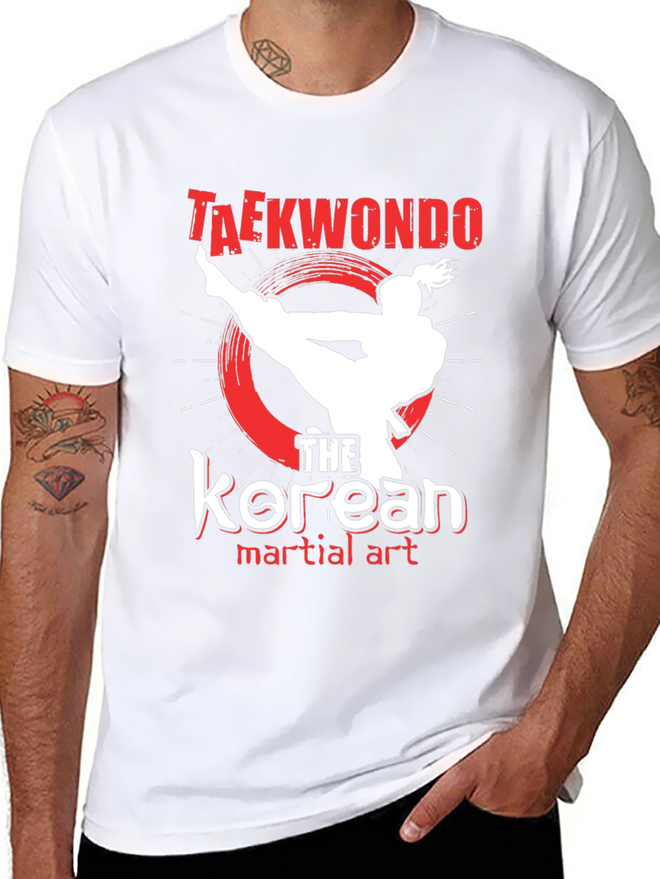 Taekwondo Korean Martial Art T-Shirt