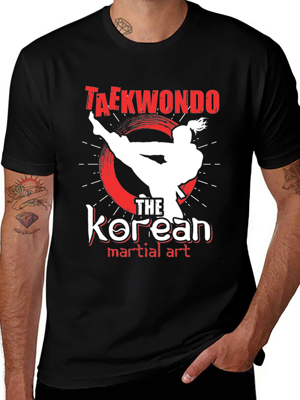 Taekwondo Korean Martial Art T-Shirt